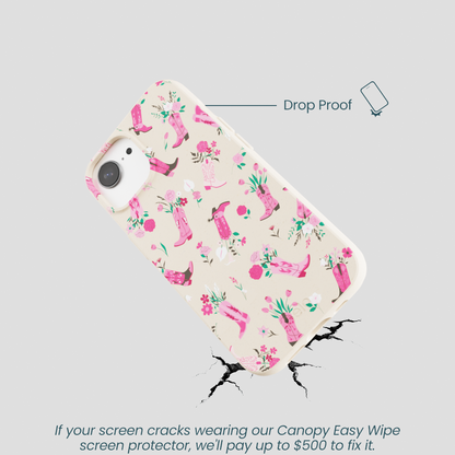 Seashell Boots N Flowers iPhone 16e/17e Case