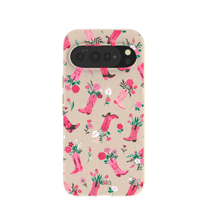 Seashell Boots N Flowers Google Pixel 10 Pro XL Case