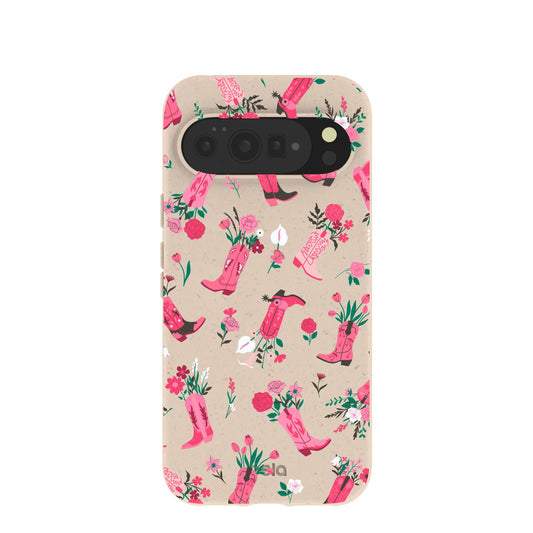 Seashell Boots N Flowers Google Pixel 10 Pro XL Case
