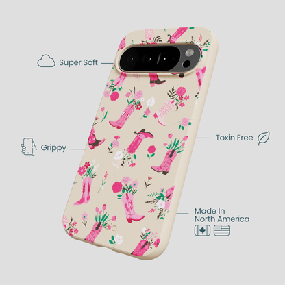 Seashell Boots N Flowers Google Pixel 10 Pro XL Case