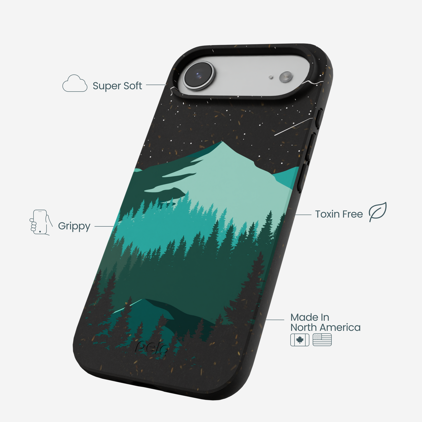 Black Boreal iPhone Air Case