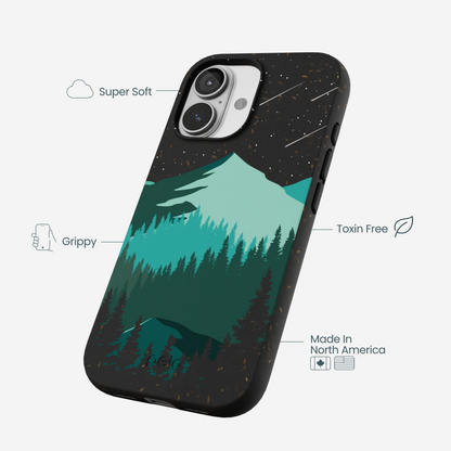 Black Boreal iPhone 17 Case