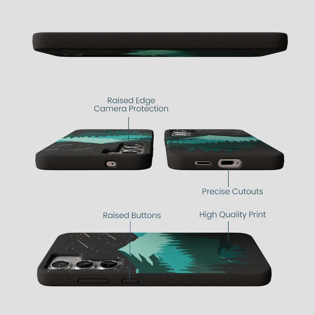 Black Boreal Samsung Galaxy S25+(Plus) Case