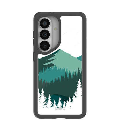Clear Boreal Samsung Galaxy S26 Case With Noir Ridge (Magnetic Charging included)