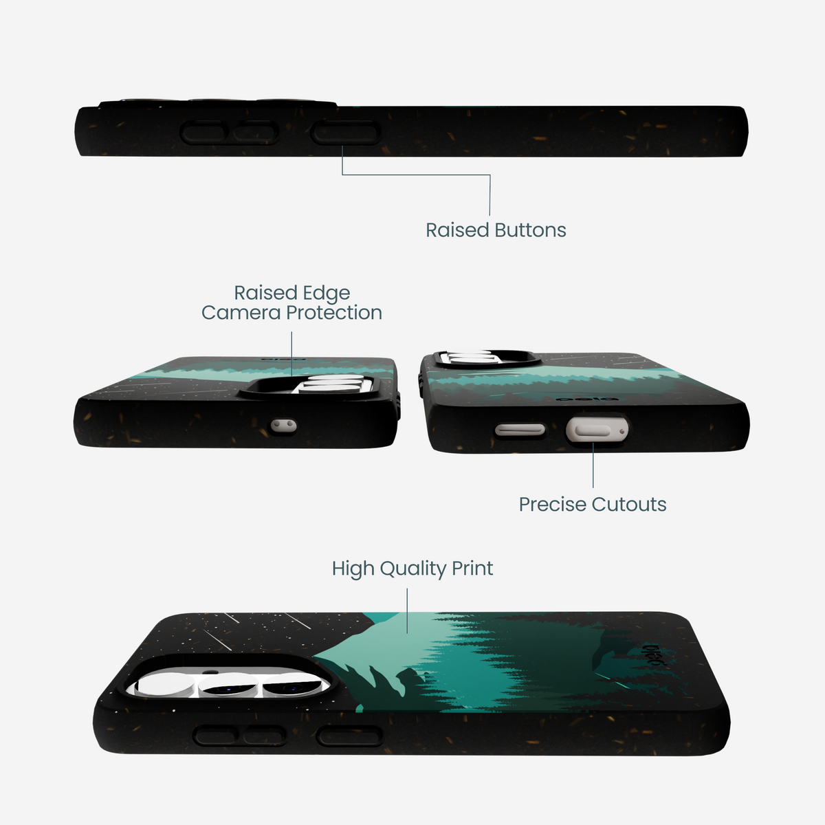 Black Boreal Samsung Galaxy S26 Case