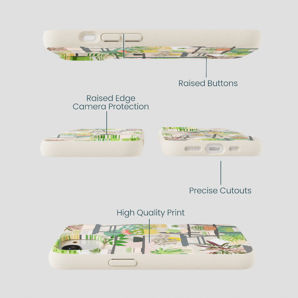 London Fog Botanical Oasis iPhone 16e/17e Case