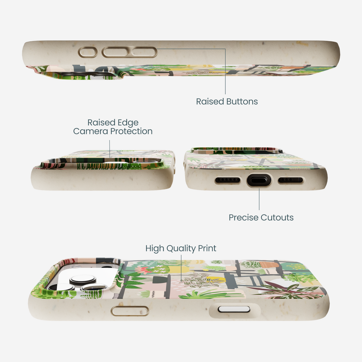 London Fog Botanical Oasis iPhone 17 Pro Max Case