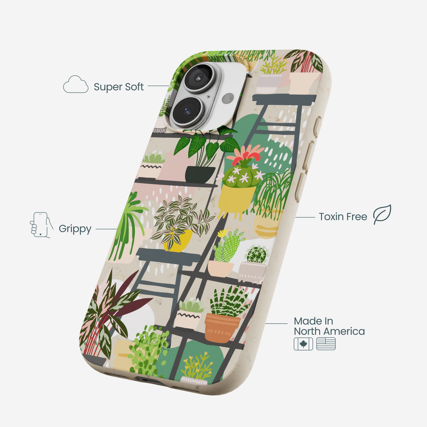 London Fog Botanical Oasis iPhone 17 Case