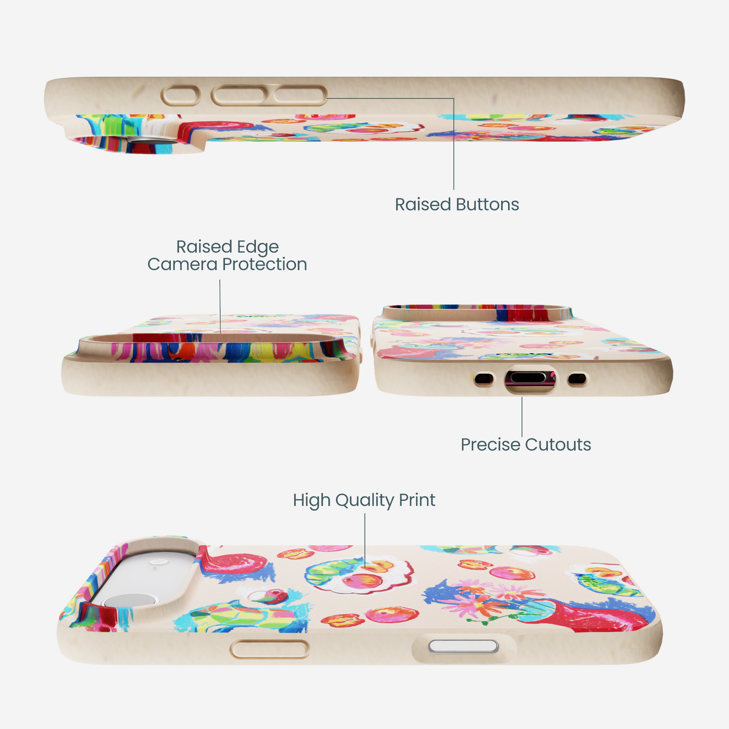 Seashell Breakfast in Venice iPhone Air Case