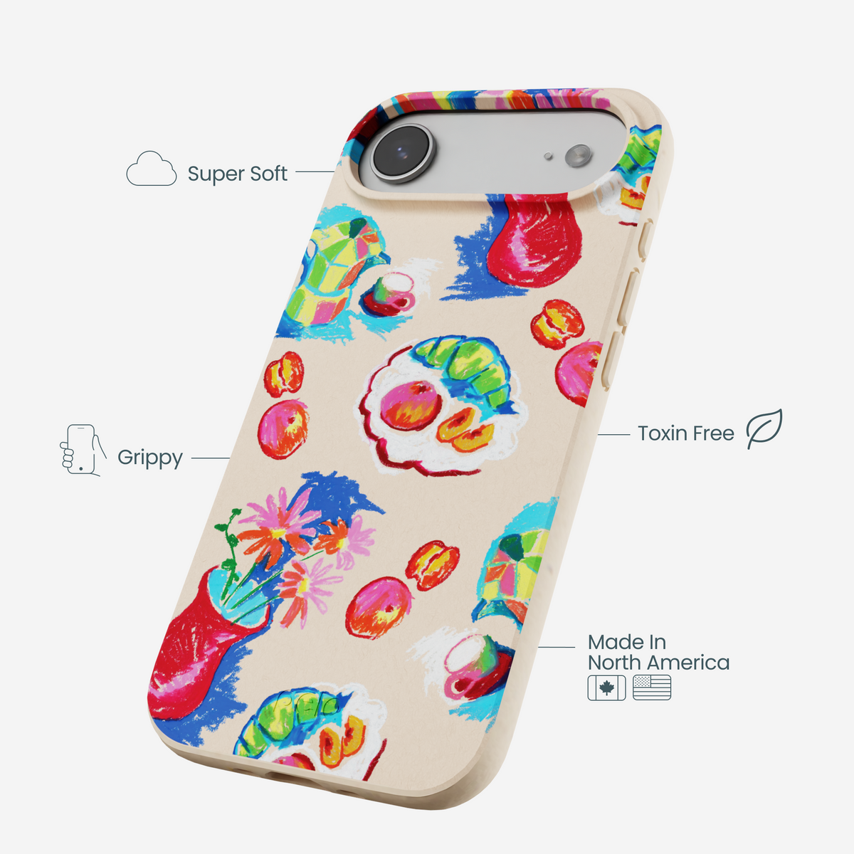 Seashell Breakfast in Venice iPhone Air Case