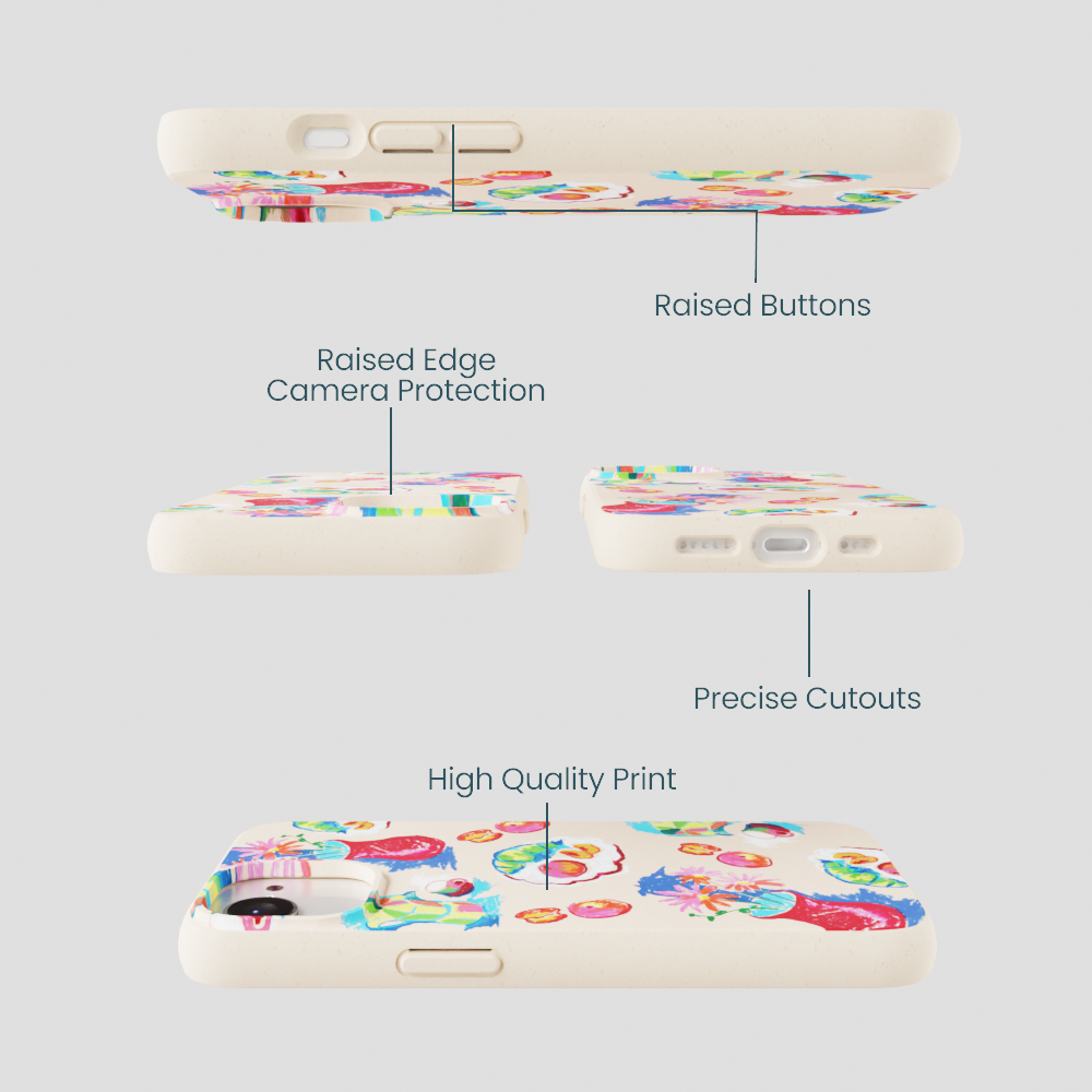 Seashell Breakfast in Venice iPhone 16e/17e Case