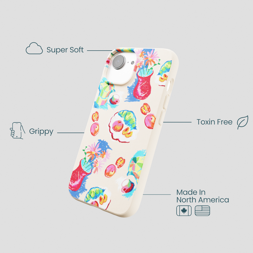 Seashell Breakfast in Venice iPhone 16e/17e Case