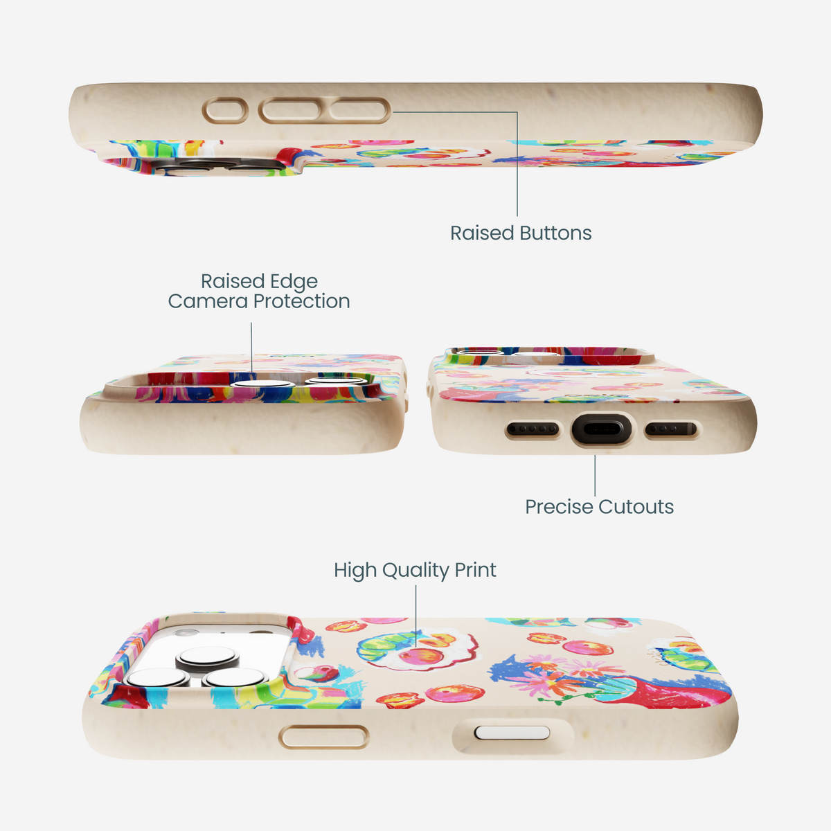 Seashell Breakfast in Venice iPhone 17 Pro Case