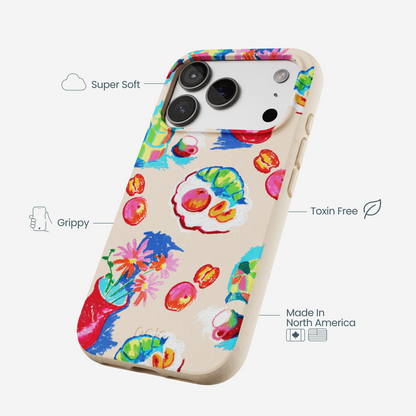 Seashell Breakfast in Venice iPhone 17 Pro Case