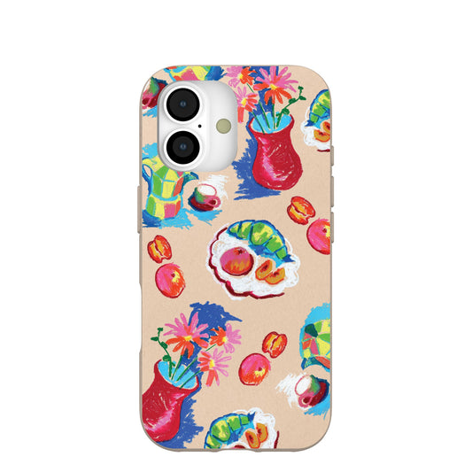 Seashell Breakfast in Venice iPhone 17 Case