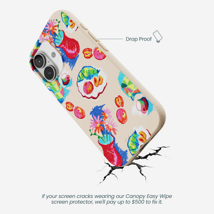 Seashell Breakfast in Venice iPhone 17 Case