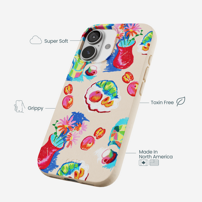Seashell Breakfast in Venice iPhone 17 Case