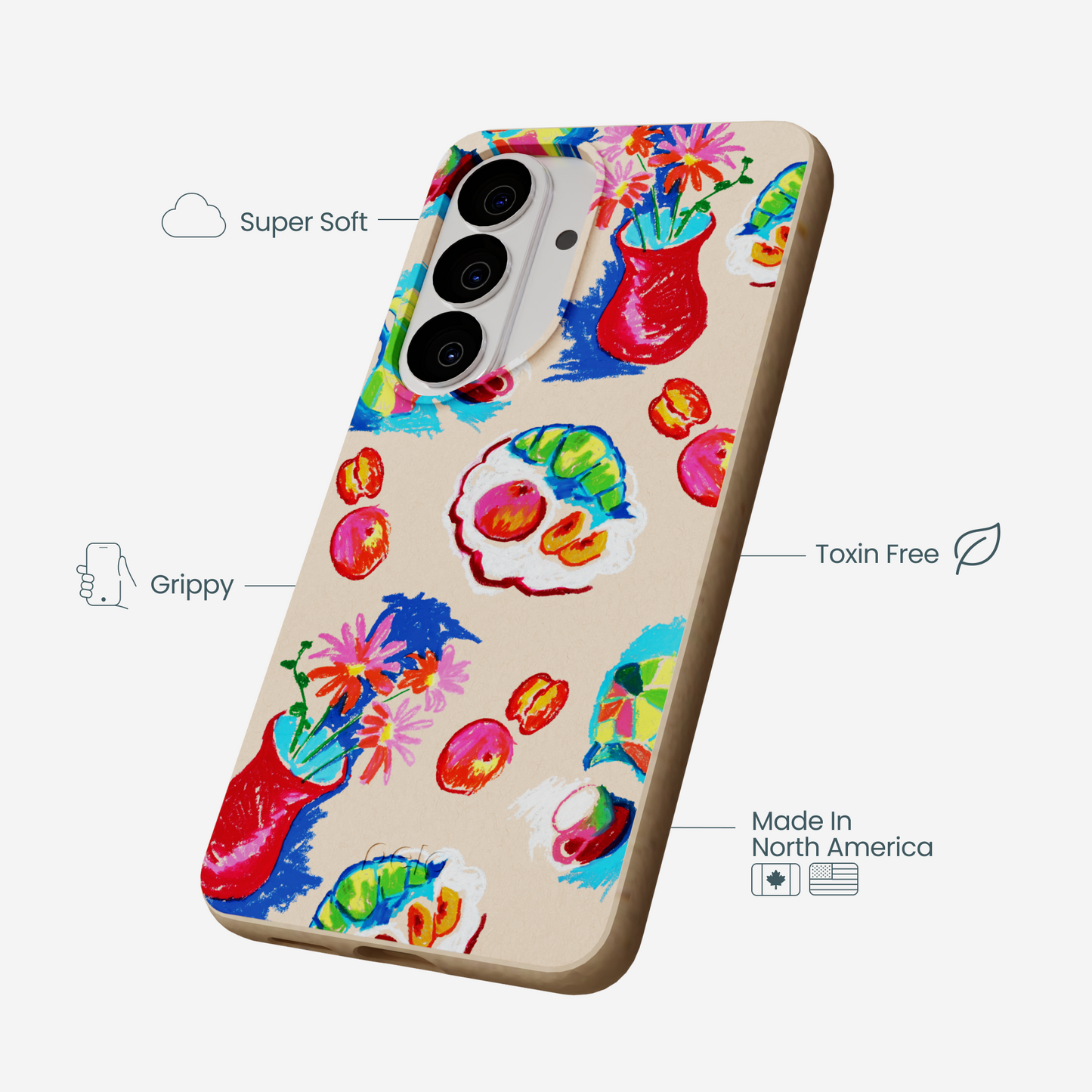 Seashell Breakfast in Venice Samsung Galaxy S26 Case