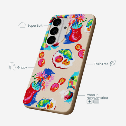 Seashell Breakfast in Venice Samsung Galaxy S26 Case