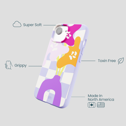 Lavender Bright Blooms iPhone 16e/17e Case
