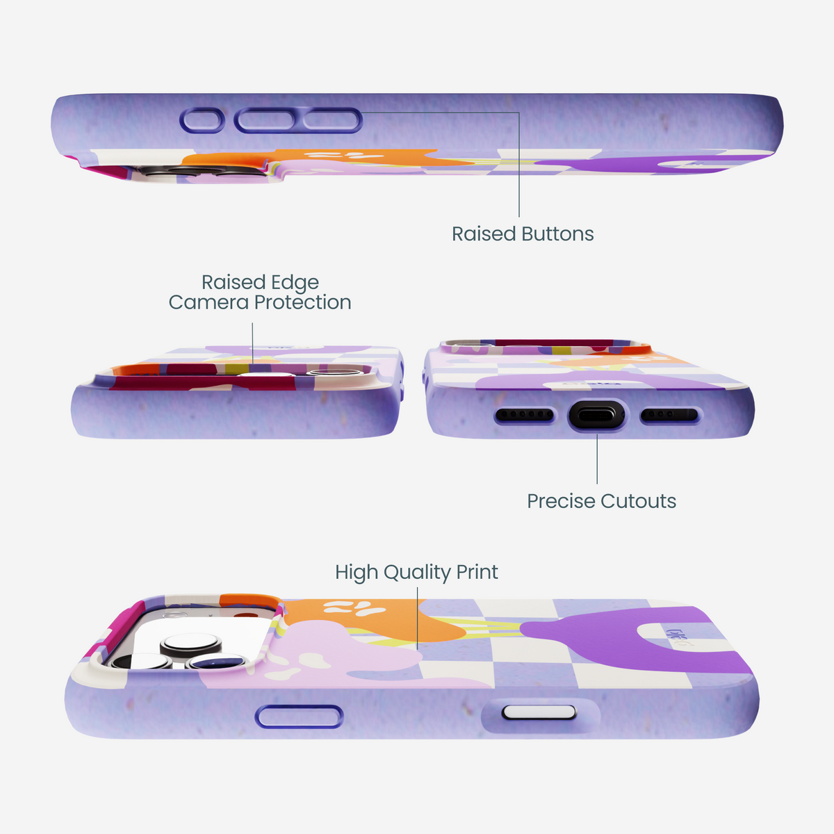 Lavender Bright Blooms iPhone 17 Pro Max Case