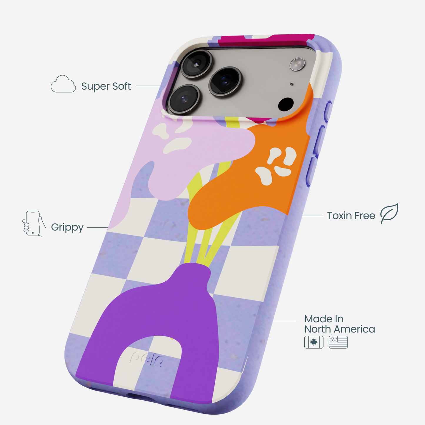Lavender Bright Blooms iPhone 17 Pro Max Case