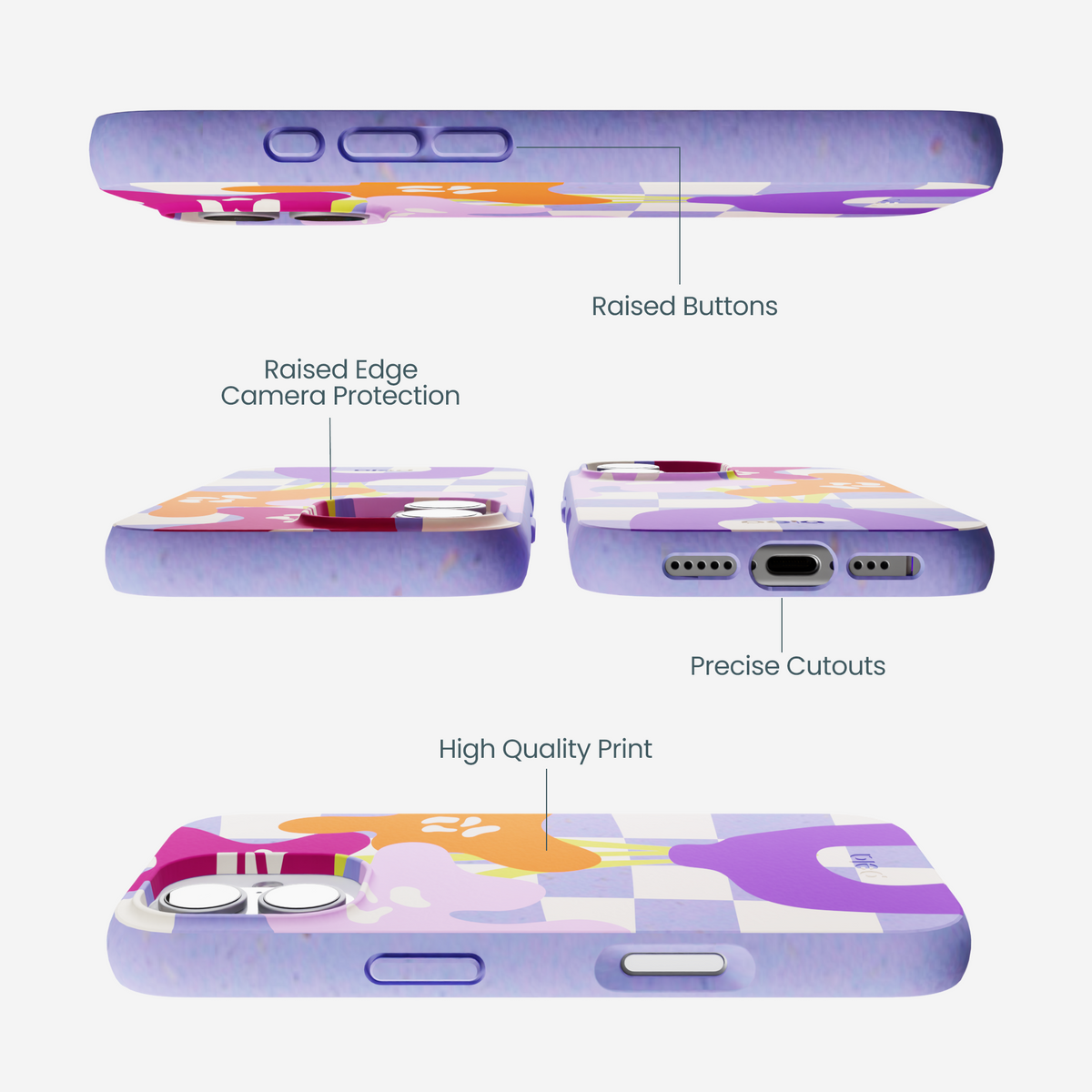 Lavender Bright Blooms iPhone 17 Case