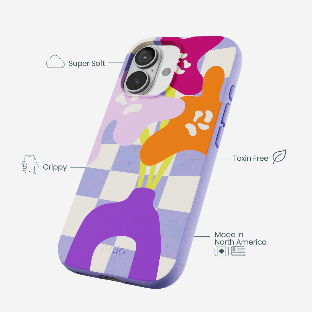 Lavender Bright Blooms iPhone 17 Case