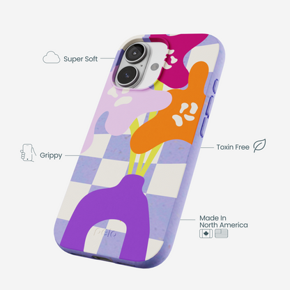 Lavender Bright Blooms iPhone 17 Case