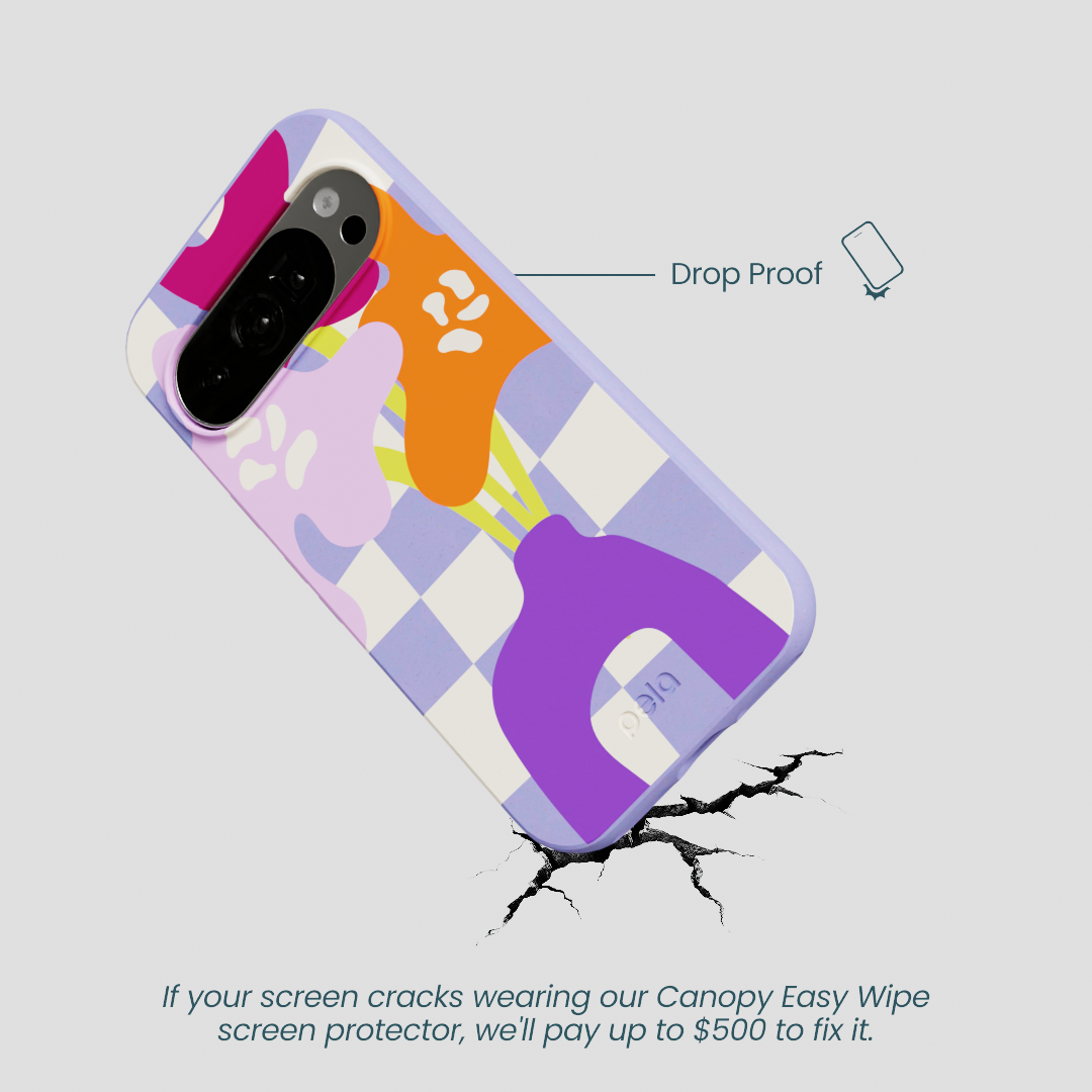 Lavender Bright Blooms Google Pixel 10/10 Pro Case