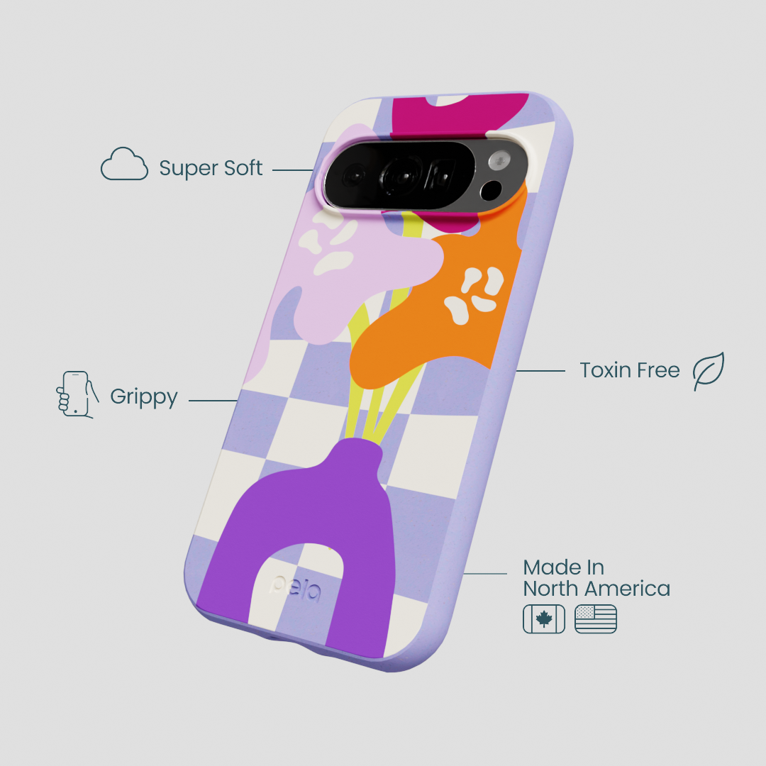 Lavender Bright Blooms Google Pixel 10/10 Pro Case