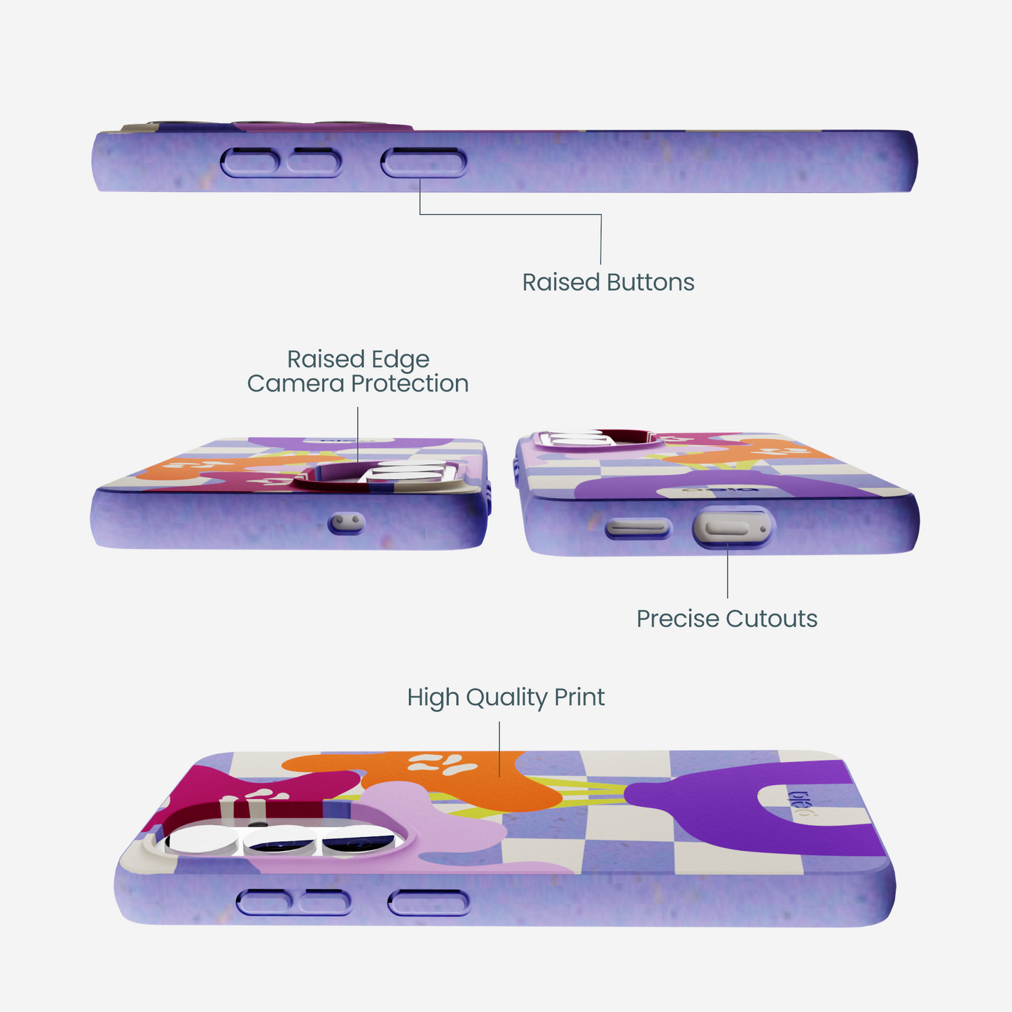 Lavender Bright Blooms Samsung Galaxy S26 Case