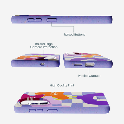 Lavender Bright Blooms Samsung Galaxy S26 Case