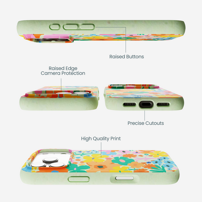 Sage Green Bright Spring iPhone 17 Pro Case