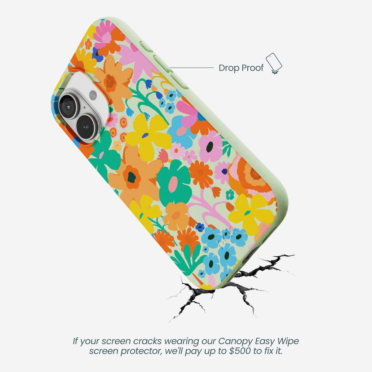 Sage Green Bright Spring iPhone 17 Case