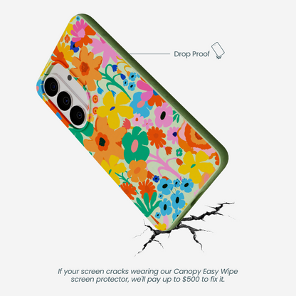 Sage Green Bright Spring Samsung Galaxy S26 Case