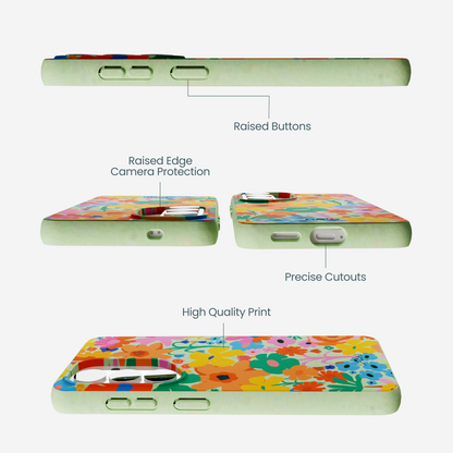 Sage Green Bright Spring Samsung Galaxy S26 Case