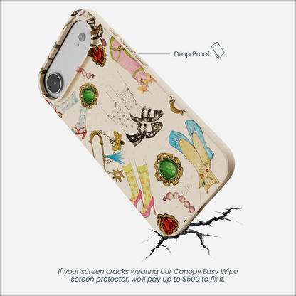 Seashell Brooch Parade iPhone Air Case