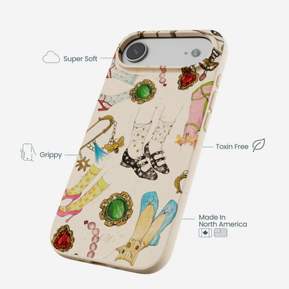 Seashell Brooch Parade iPhone Air Case
