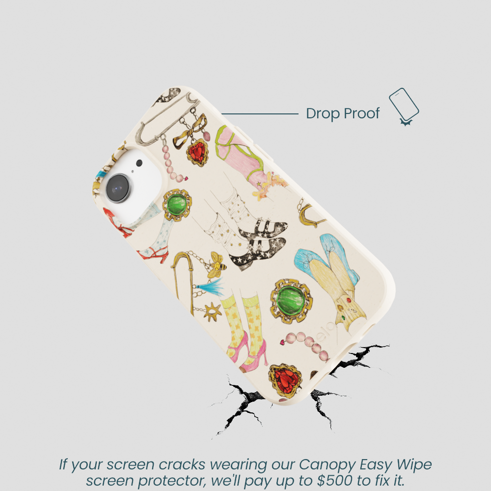 Seashell Brooch Parade iPhone 16e/17e Case