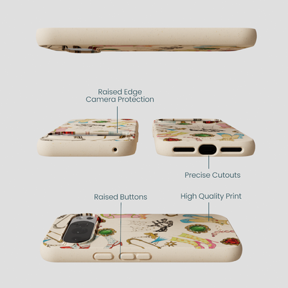 Seashell Brooch Parade Google Pixel 10/10 Pro Case