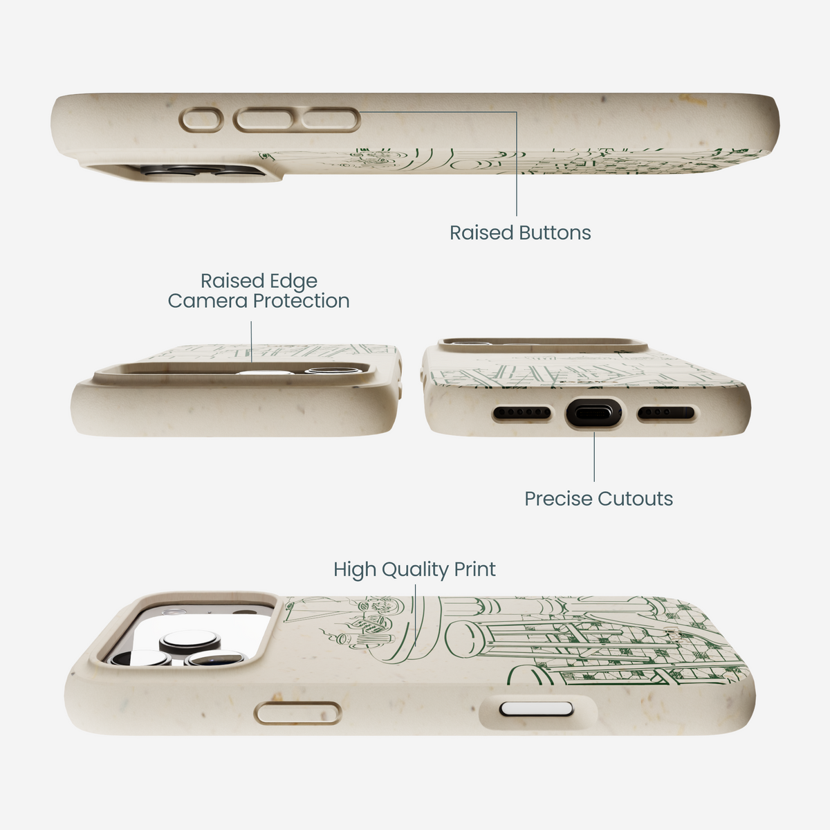 London Fog Brunch iPhone 17 Pro Max Case