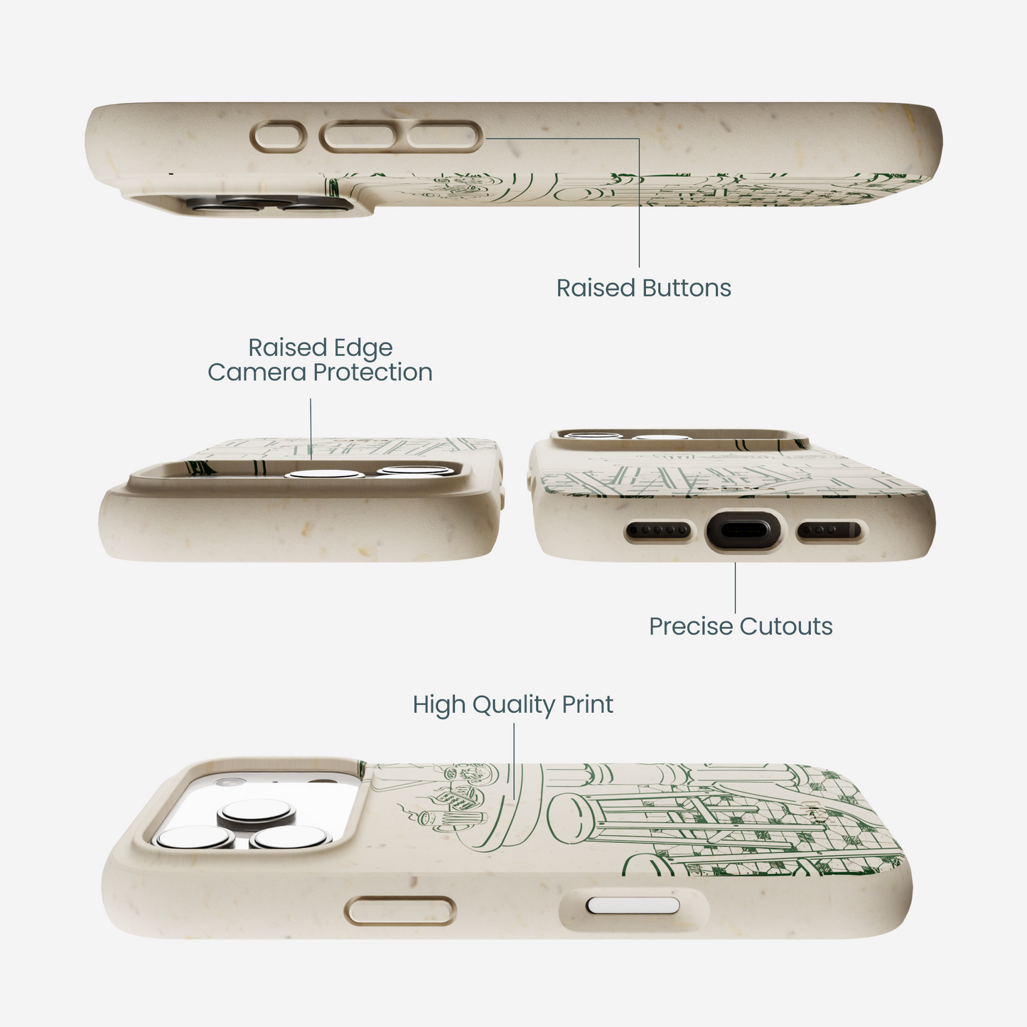 London Fog Brunch iPhone 17 Pro Case
