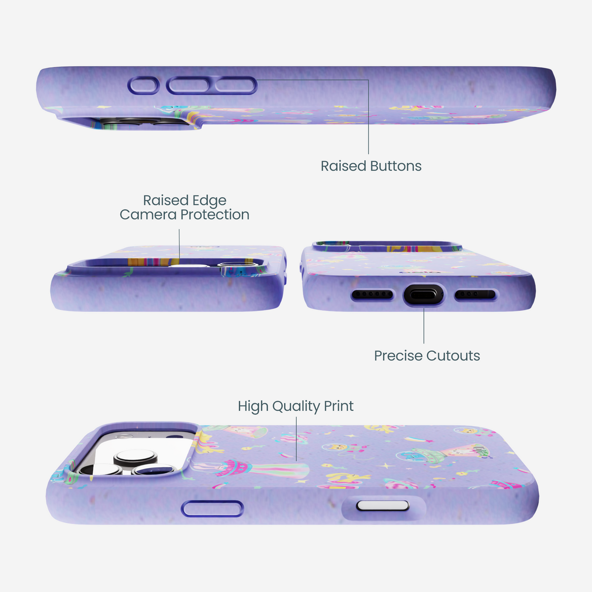 Lavender Bunny and Beyond iPhone 17 Pro Max Case