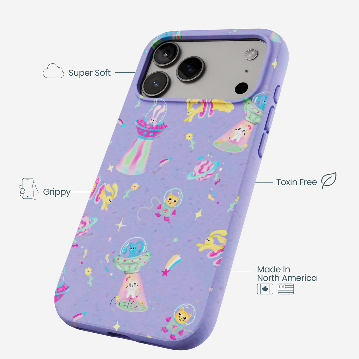 Lavender Bunny and Beyond iPhone 17 Pro Max Case