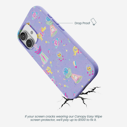Lavender Bunny and Beyond iPhone 17 Case
