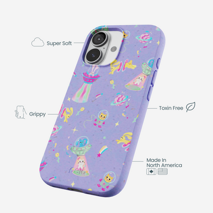 Lavender Bunny and Beyond iPhone 17 Case