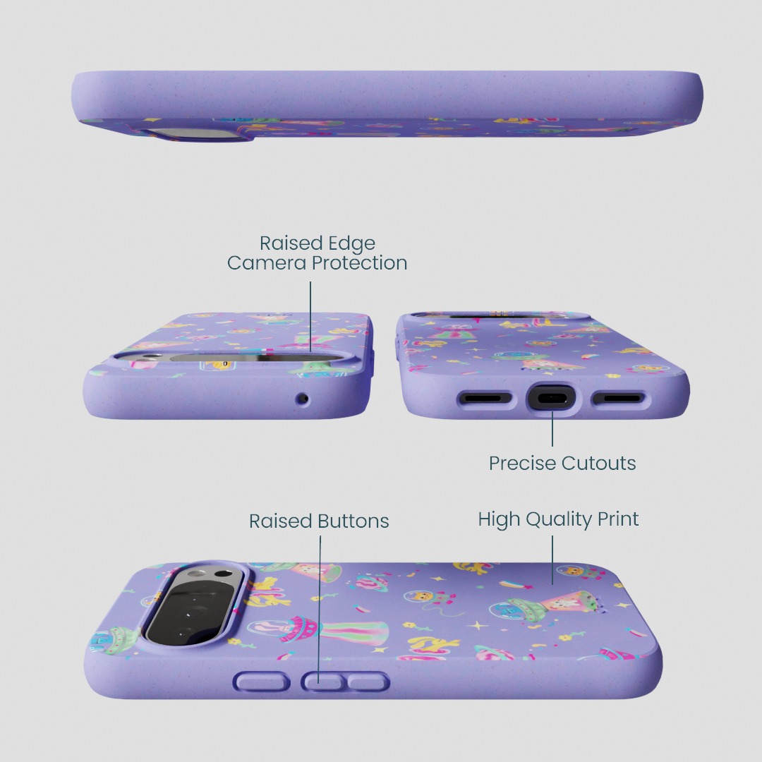 Lavender Bunny and Beyond Google Pixel 10 Pro XL Case