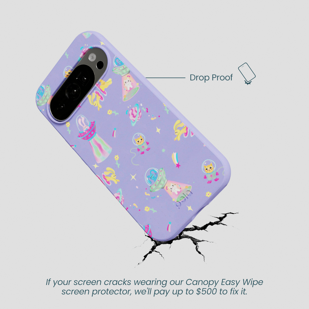 Lavender Bunny and Beyond Google Pixel 10/10 Pro Case