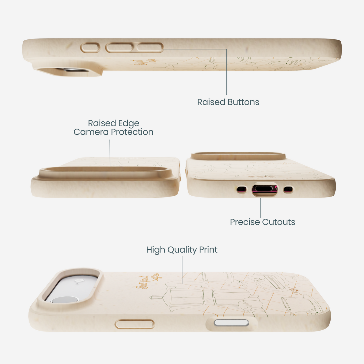 Seashell But First iPhone Air Case